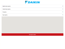 Tablet Screenshot of daikinbayi.com